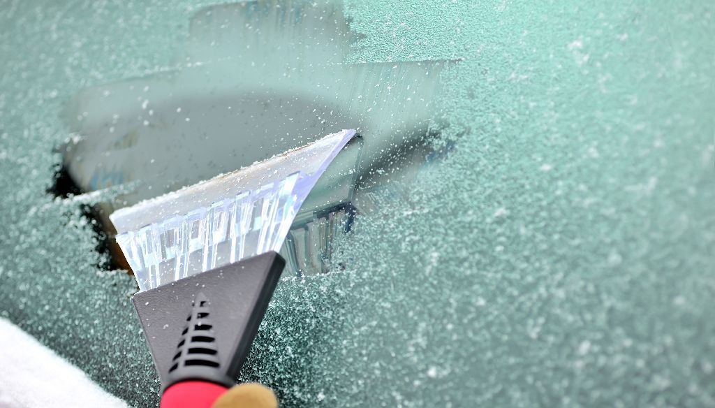 Have de-icer on hand